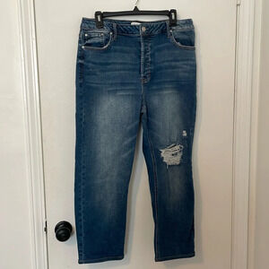 AND NOW THIS Distressed Jeans 32